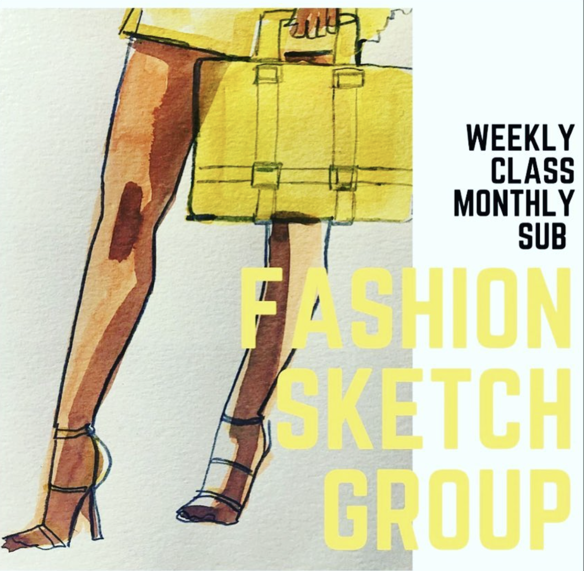 Fashion Sketch Group with Laura Volpintesta