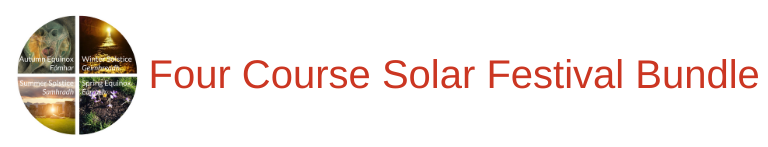 Solar Festival Four Course Bundle: Solstices + Equinoxes